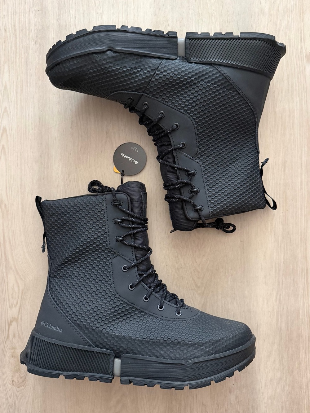 Columbia Men's Hyper Boreal Omni Heat Waterproof Tall Insulated Boots Sz 10 New